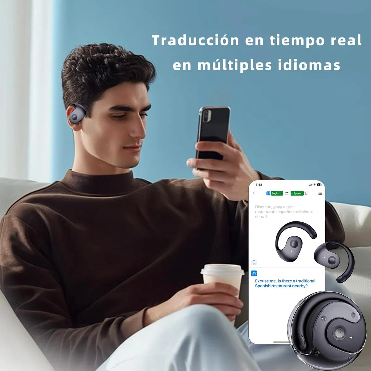 Entiende y Habla 144 Idiomas al Instante, Sin Descargar Apps Complicadas y Sin Hacer el Ridículo Frente a los Locales