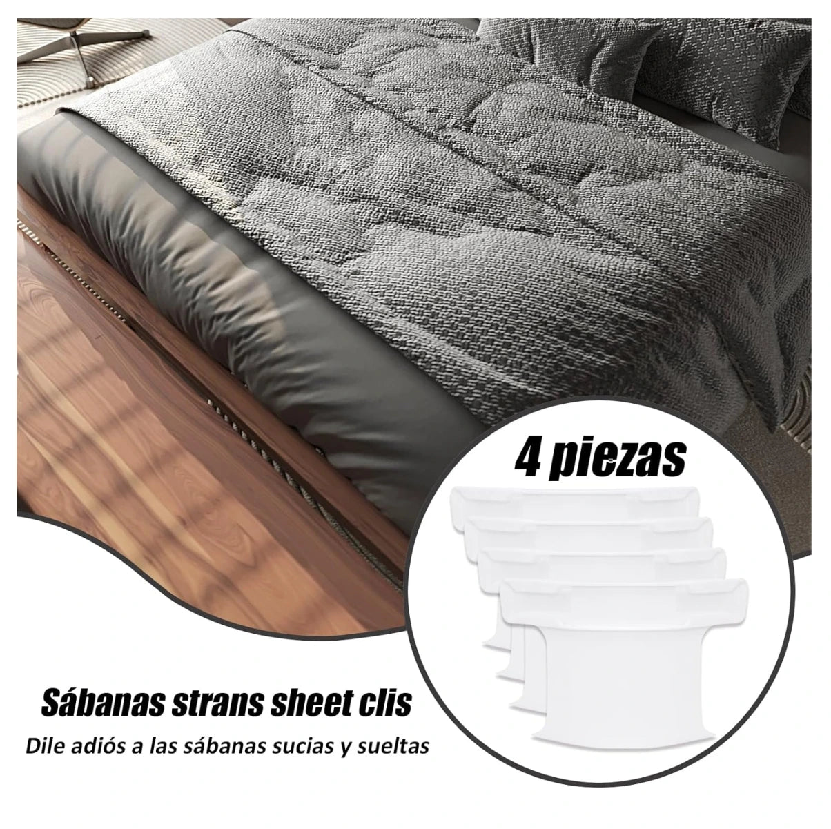 A prueba de niños, mascotas y movimientos bruscos: Mantén tu cama perfecta pase lo que pase