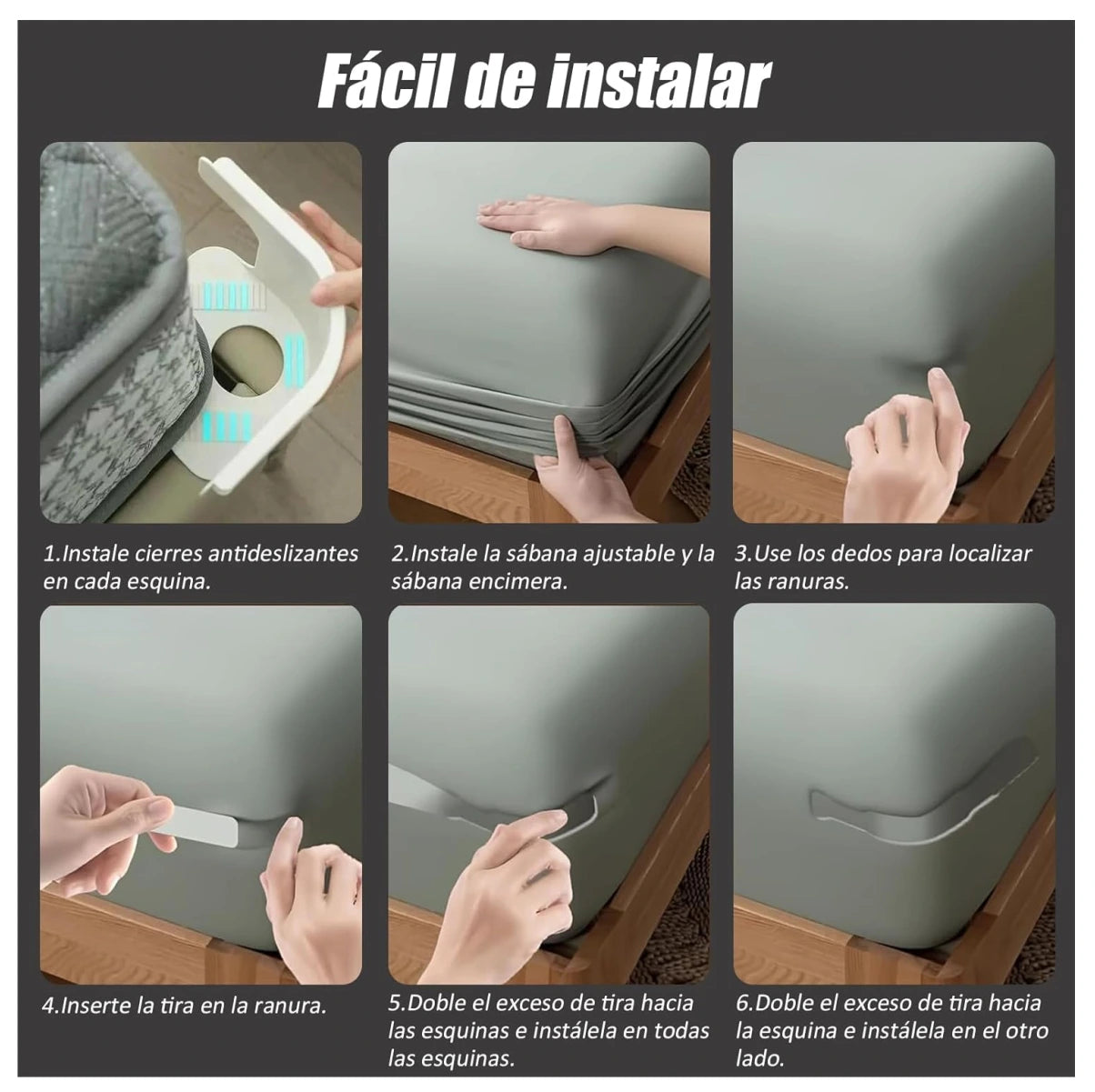 A prueba de niños, mascotas y movimientos bruscos: Mantén tu cama perfecta pase lo que pase