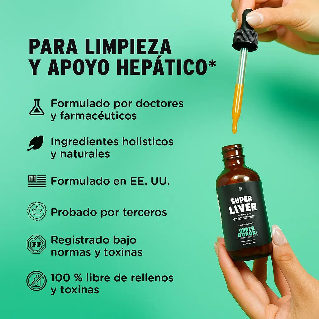 Super Liver - Elimina la cirrosis y el hígado graso