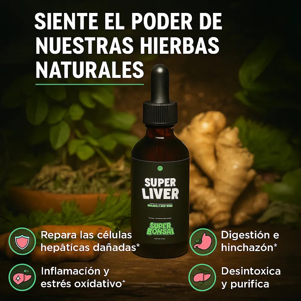 Super Liver - Elimina la cirrosis y el hígado graso